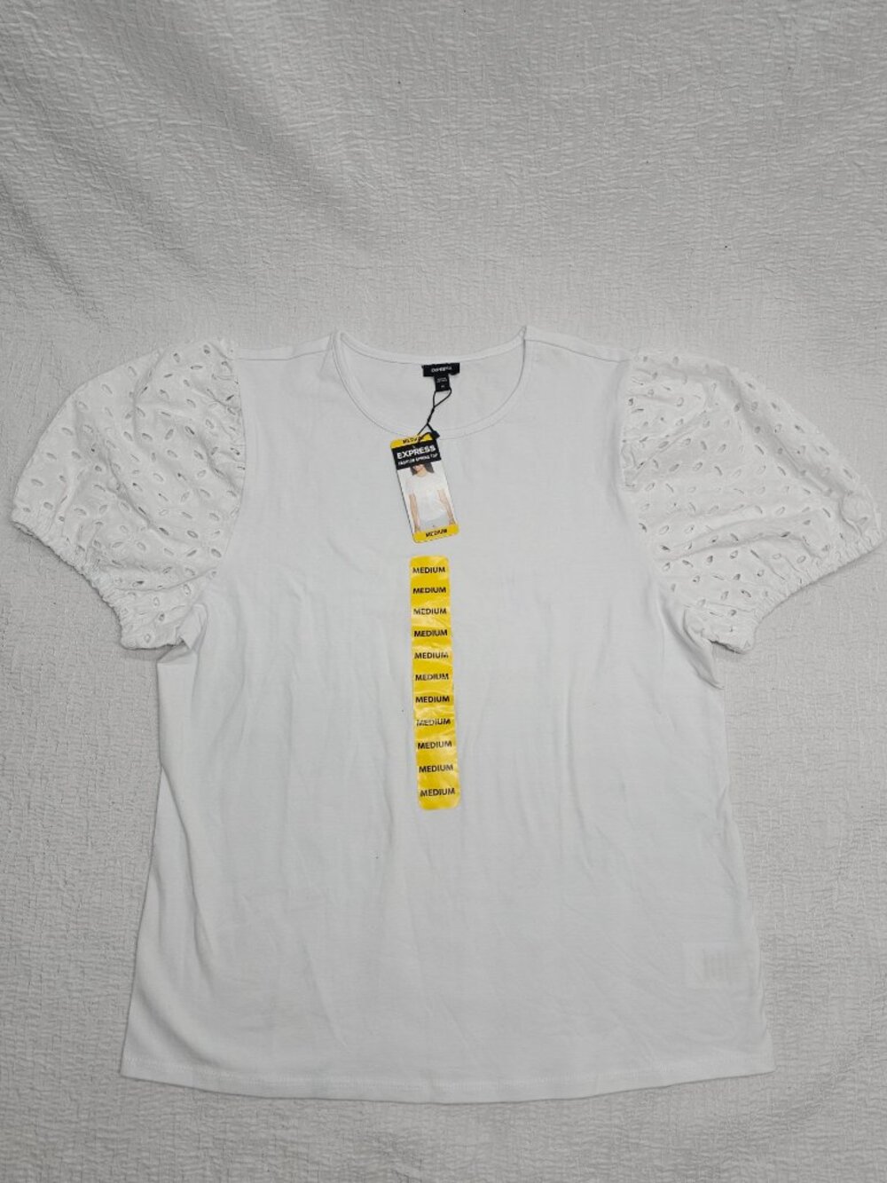 Express Women's Fashion Spring Short Sleeve Top - Picture 4 of 7